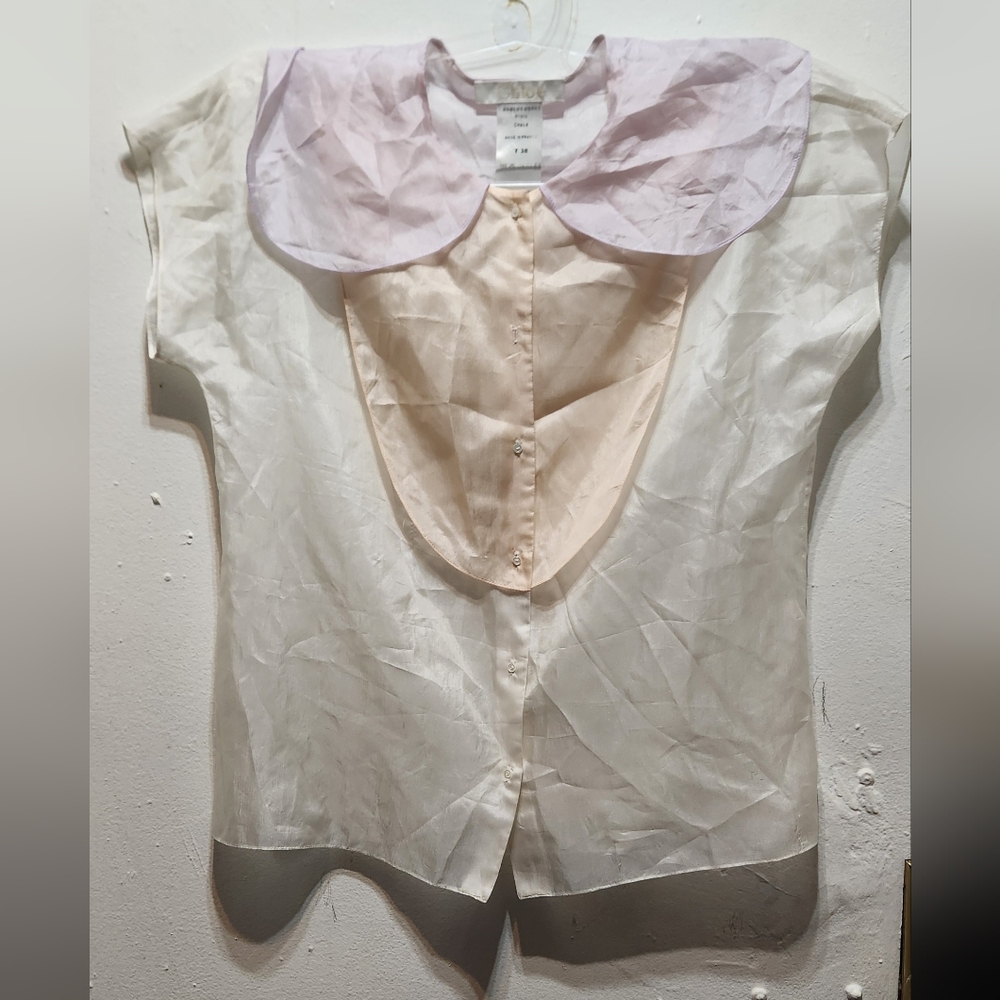 Chloé Peter Pan Collar Blouse
